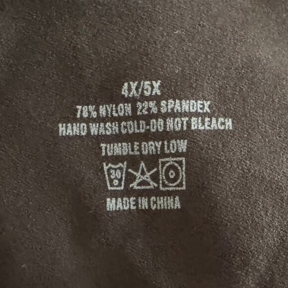 ShaperX 5215 NIB Black Tummy Control Shaper Size 4X/5X - Picture 9 of 13